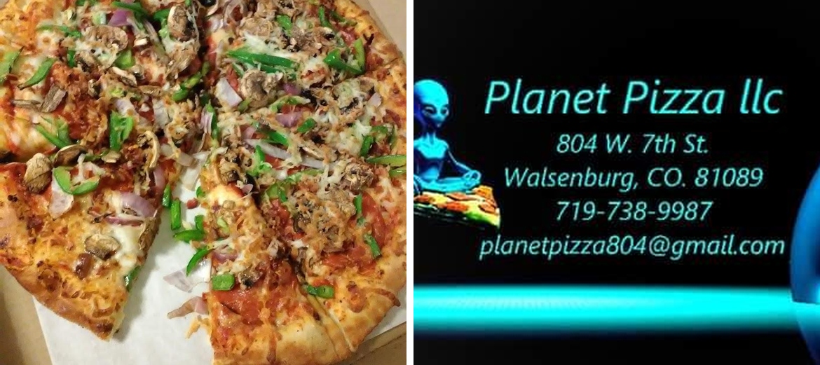 Planet Pizza Menu